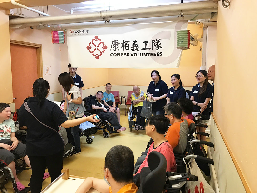 探訪(fǎng)香港屯門(mén)安定邨傷健人士