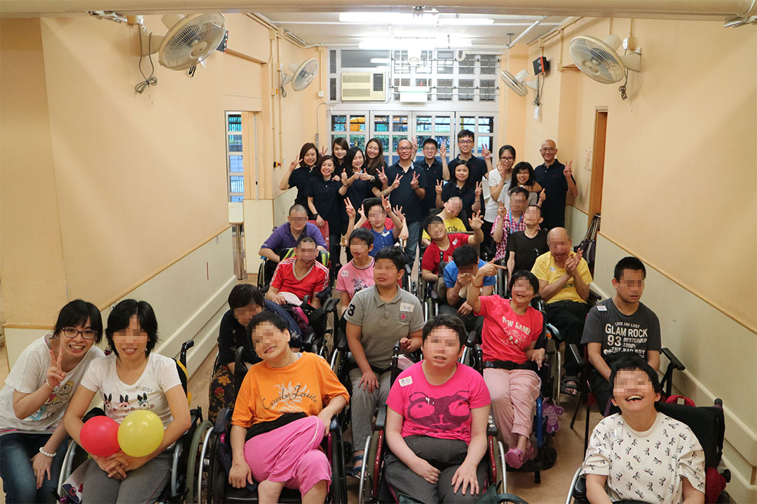 探訪香港耀能協(xié)會(huì)殘障人士